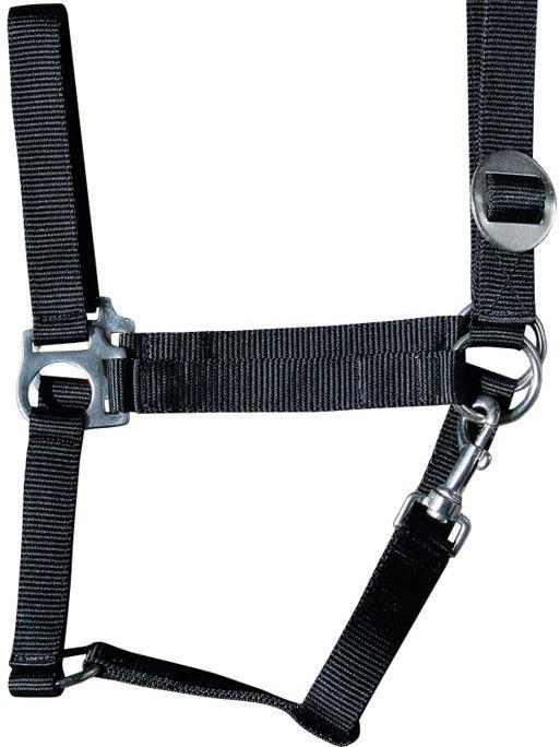 Nylonhalfter schwarz