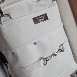 Rucksack Equestrian Glamour Weiß