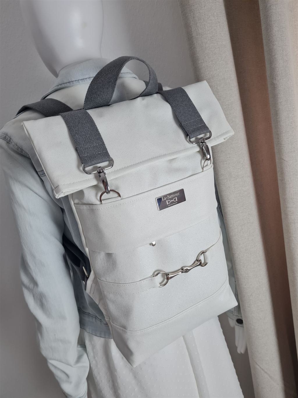 Rucksack Equestrian Glamour Weiß